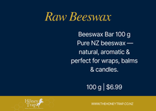 Load image into Gallery viewer, Beeswax Bar 100 g