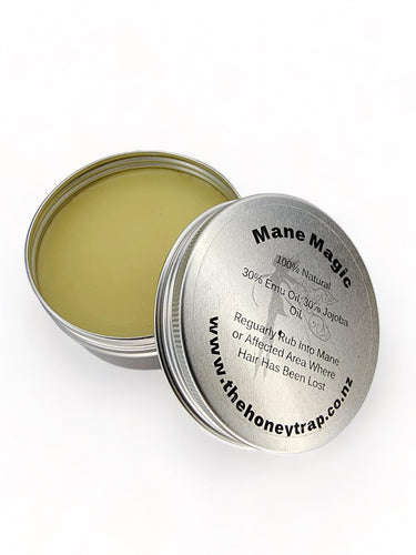 Mane Magic with Emu Oil- to regrow rubbed out manes